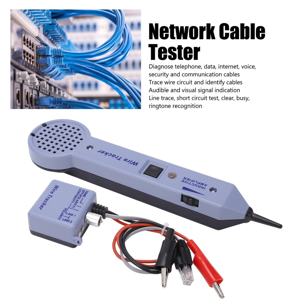 Network Cable Tracing Tester Kit For Wire Tracer Circuit Tester