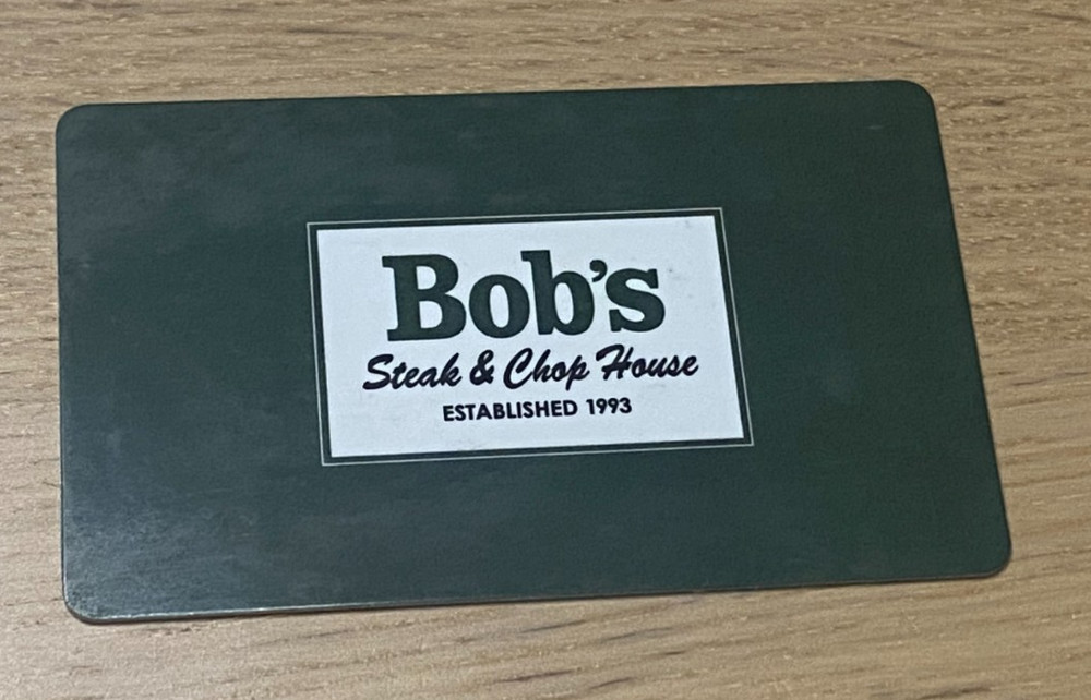 Bob's Steak & Chop House $100 Gift Card