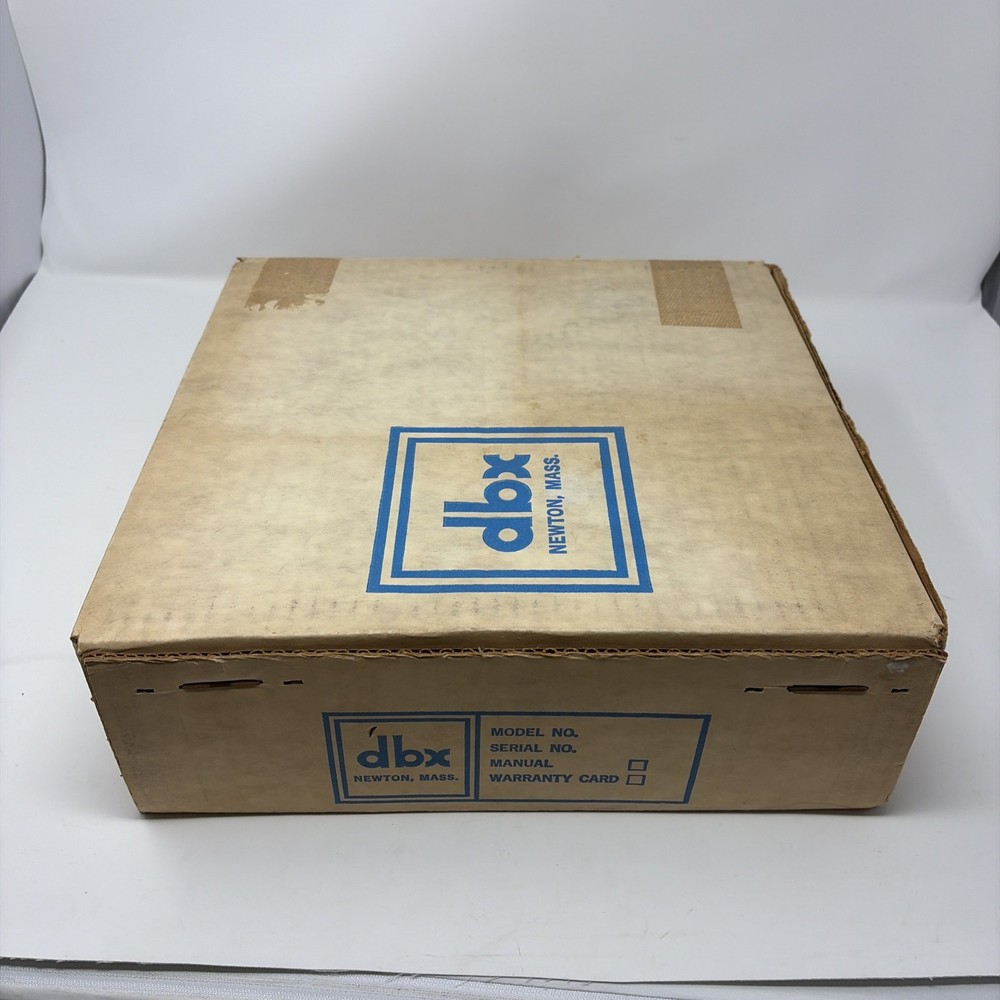 DBX 1BX Dynamic Range Expander New Open Box