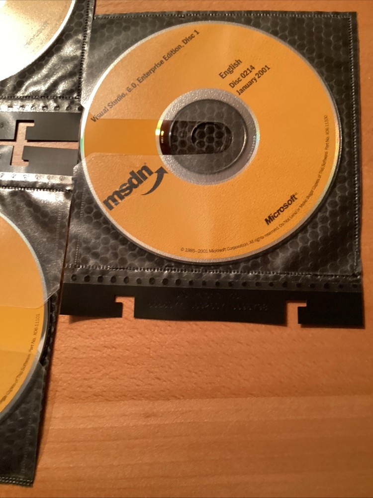 AUTHENTIC BRAND NEW Microsoft Visual Studio Enterprise Edition 6.0. NEVER USED.