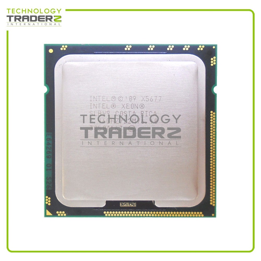 SLBV9 Intel Xeon X5677 Quad Core 3.46GHz 12MB 130W Processor **Pulled**