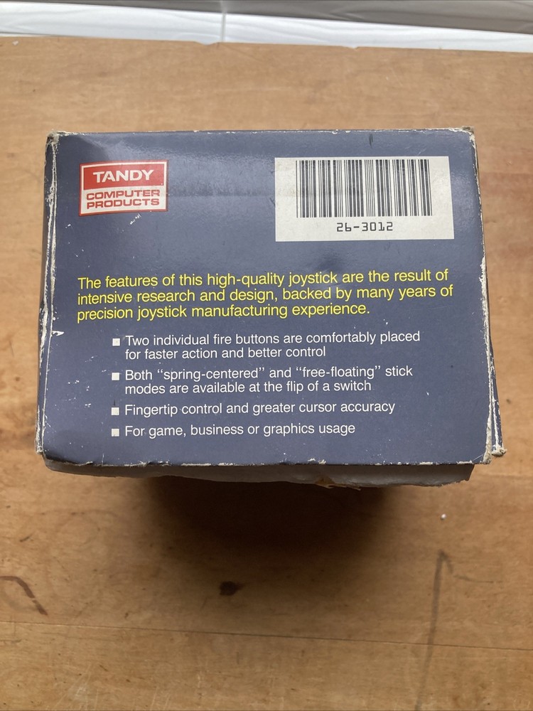 Tandy Deluxe Joystick Cat No. 26-3012B