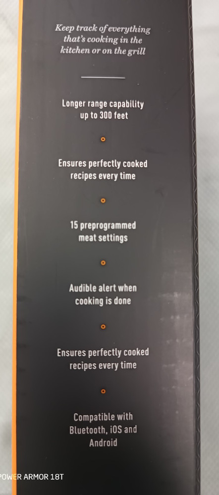 Williams-Sonoma extended range Bluetooth thermometer