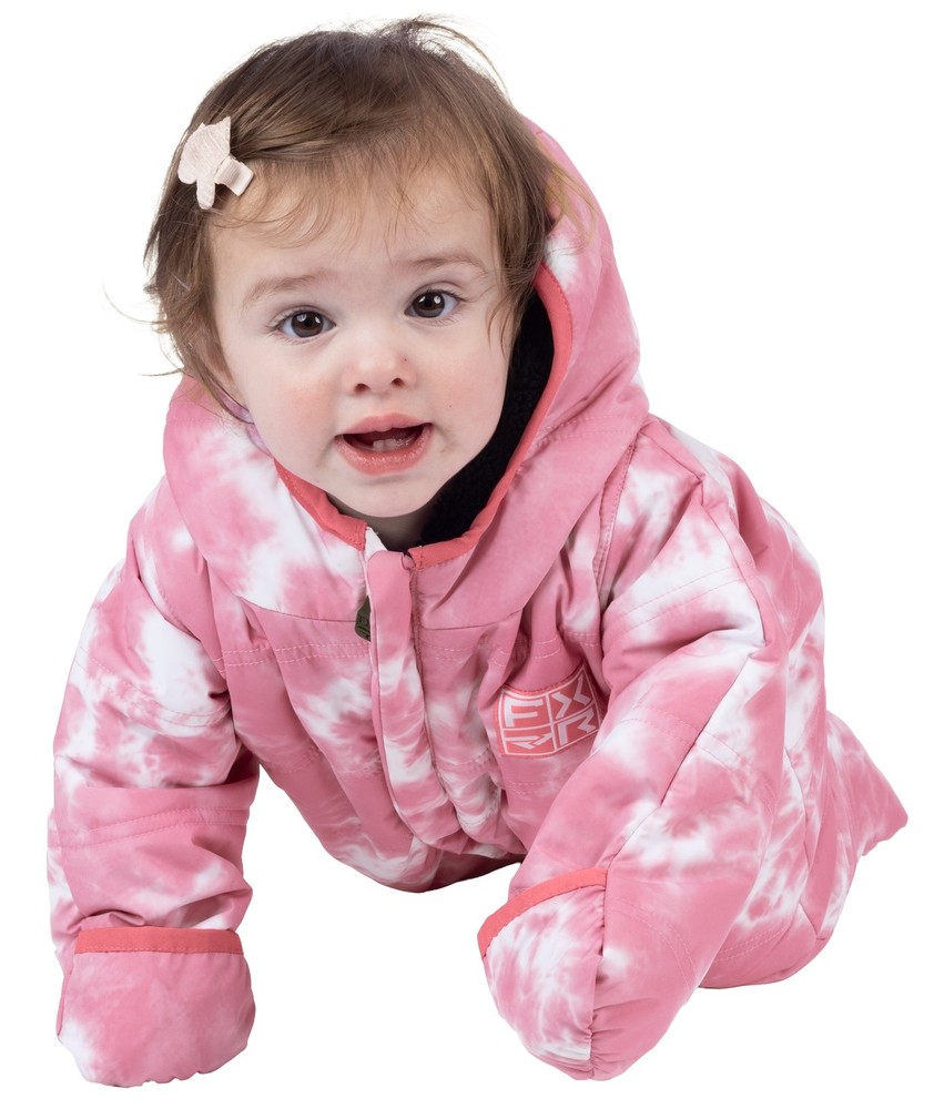 FXR Kicker Infant Snow Suit Rose Dye