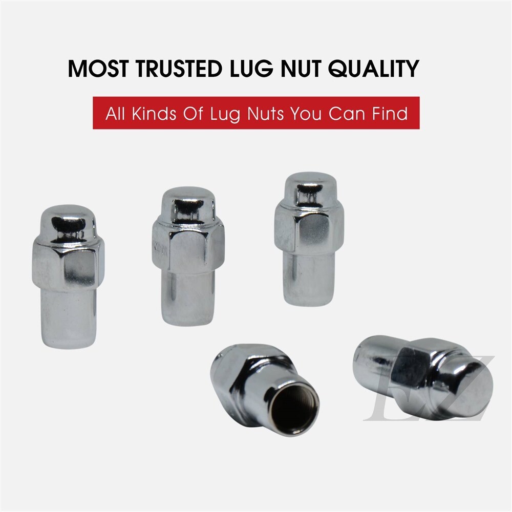 20 Pcs Keystone Mag Wheel Lug Nuts 1/2" Offset Washers Nut