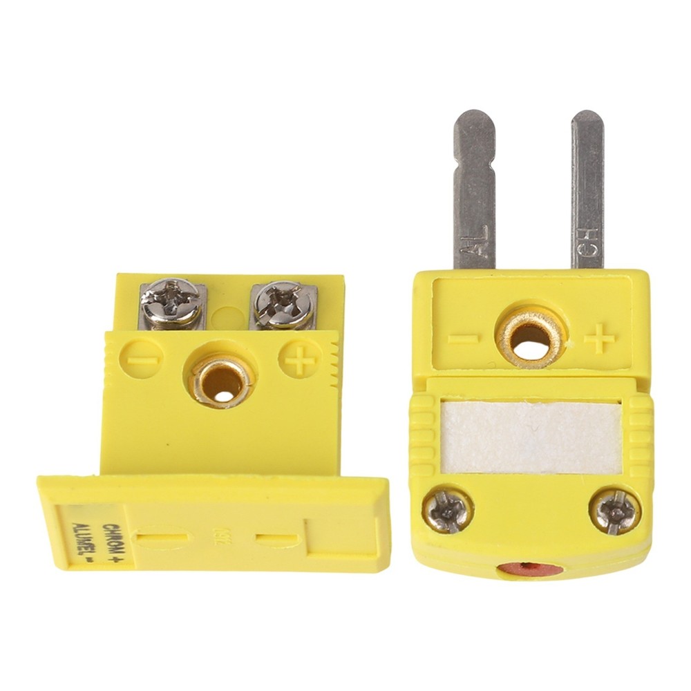 K Type Miniature Socket & Panel Mount Connector for Thermocouple Systems
