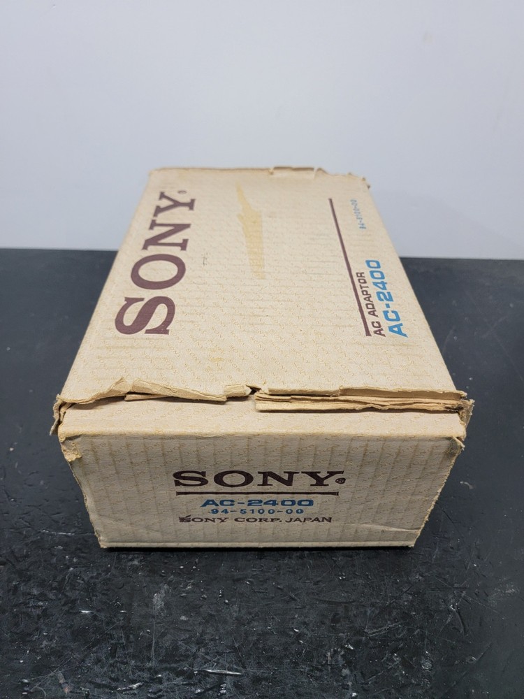 Vintage Sony Camera Power Adapter AC-2400
