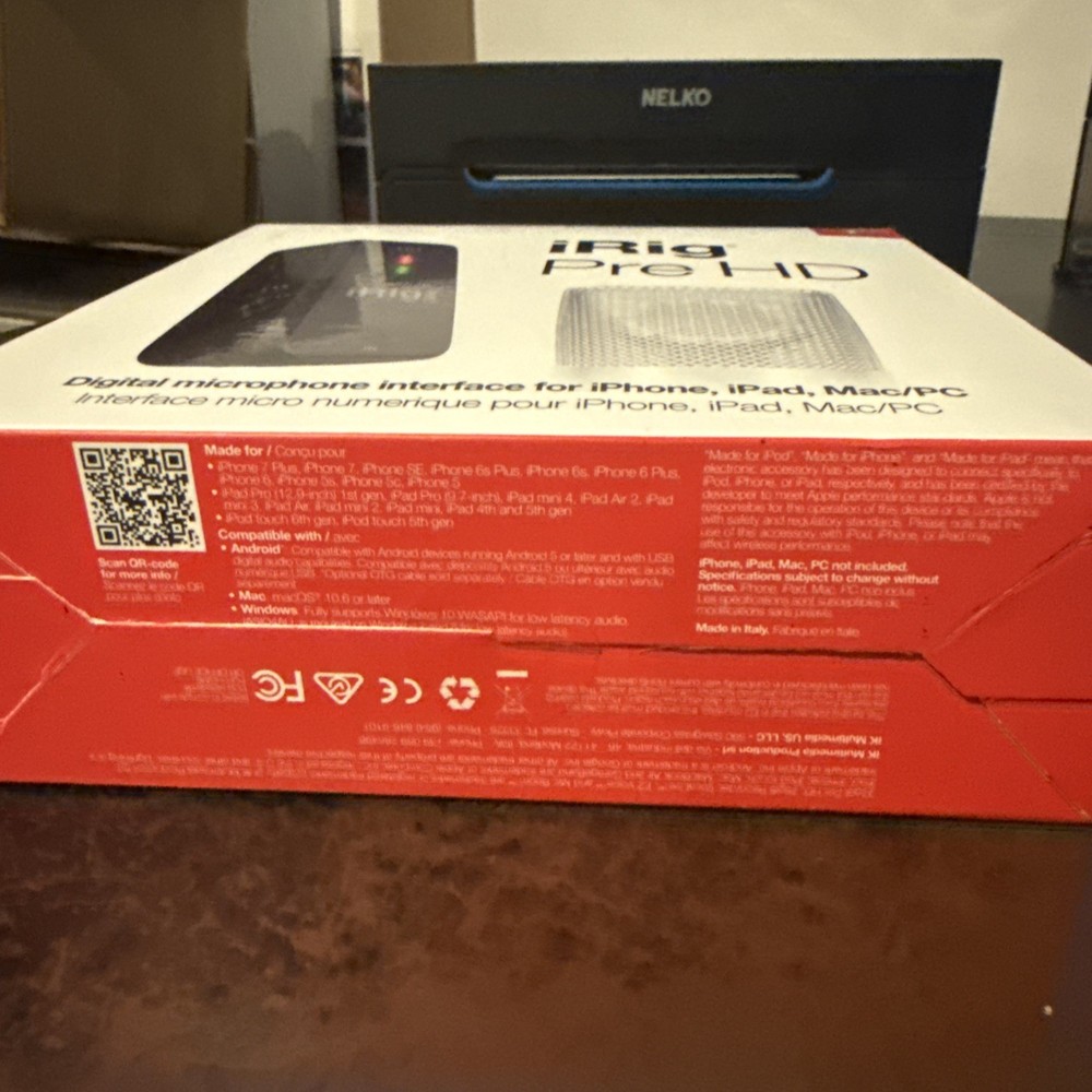 IK Multimedia iRig Pre Microphone Interface (For iPhone, iPod Touch, iPad)