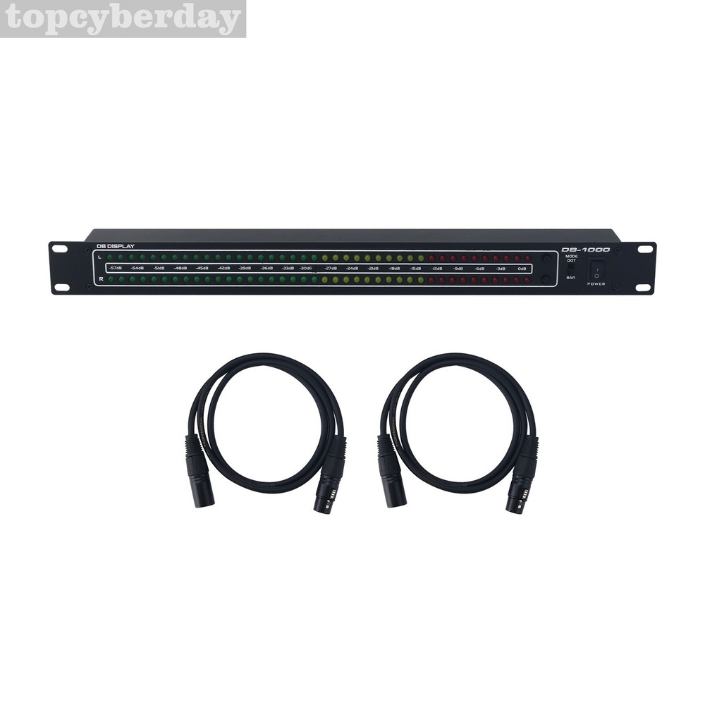 DB1000 Balanced DB Meter Display VU Meter Home Stage Amplifier Volume Level