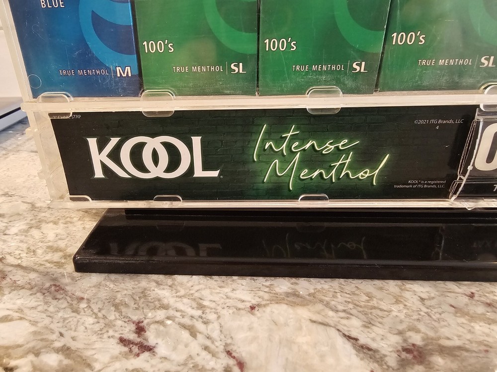 vintage kool cigarette advertising Counter Display (GT)
