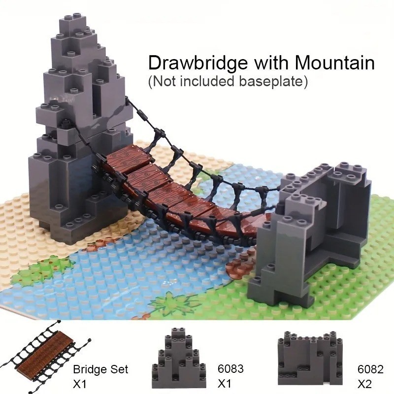 Building Block Drawbridge Set
