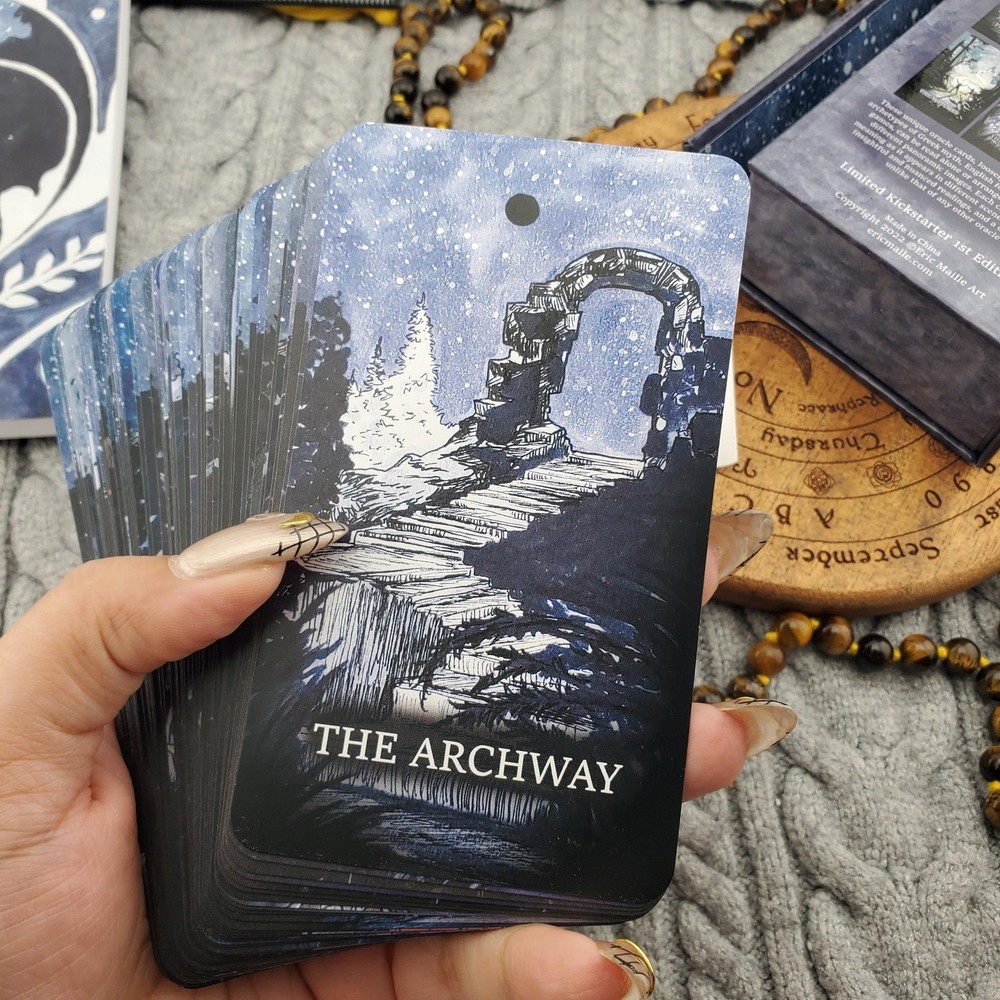 The Endless Oracle Eric Maille 53 Card Oracle Deck Kickstarter Edition USED