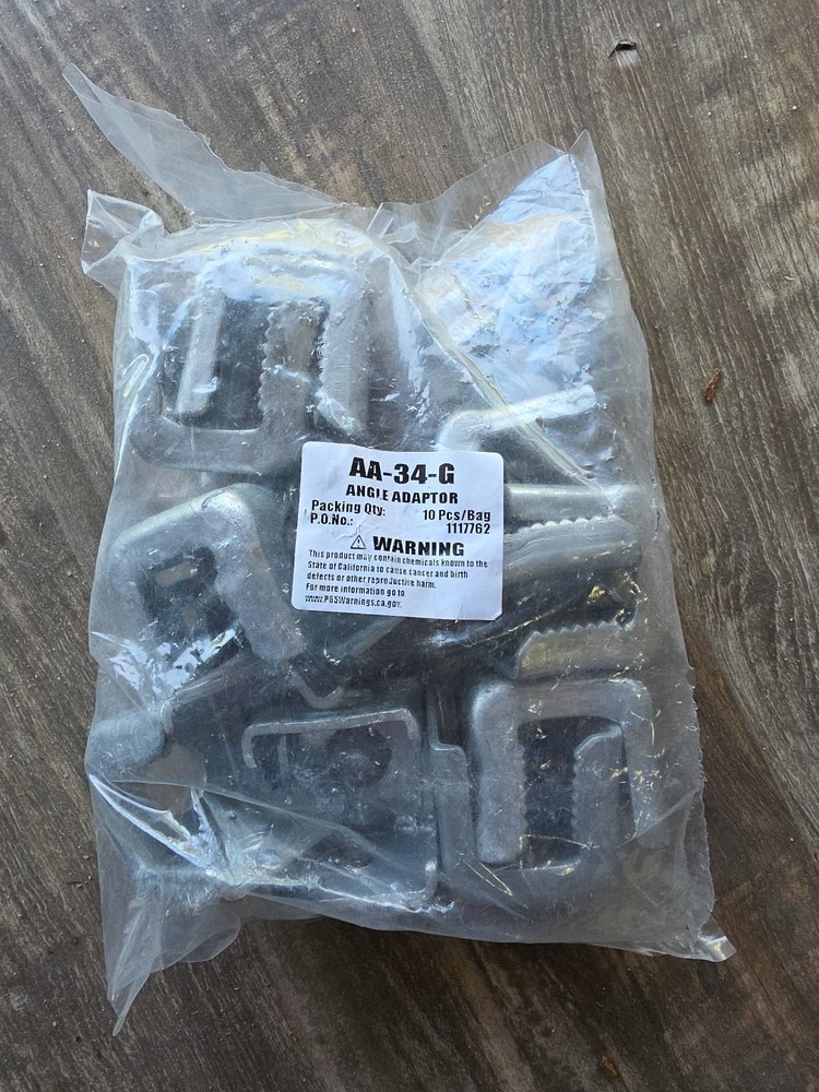 Angle Adapter AA-34-G Plumbing Angle Adapter 10-Pack