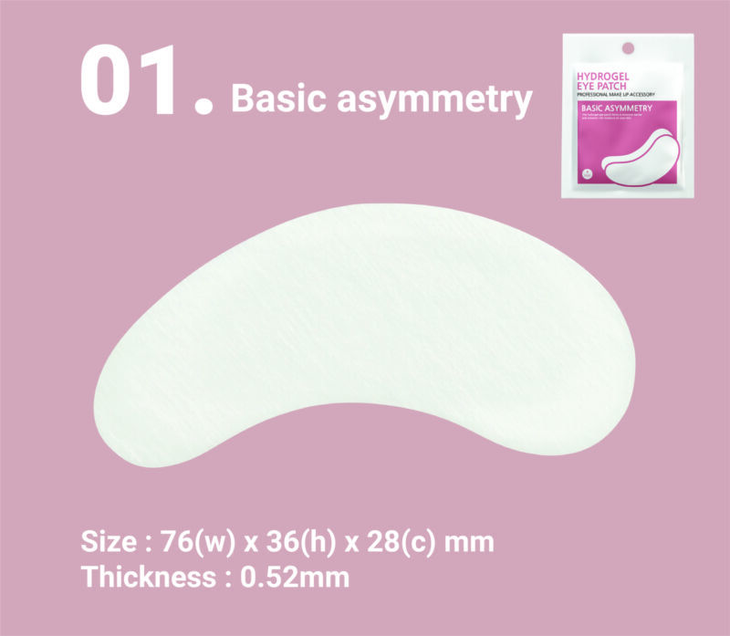 Hydrogel Eye Patch for Eyelash Extensions