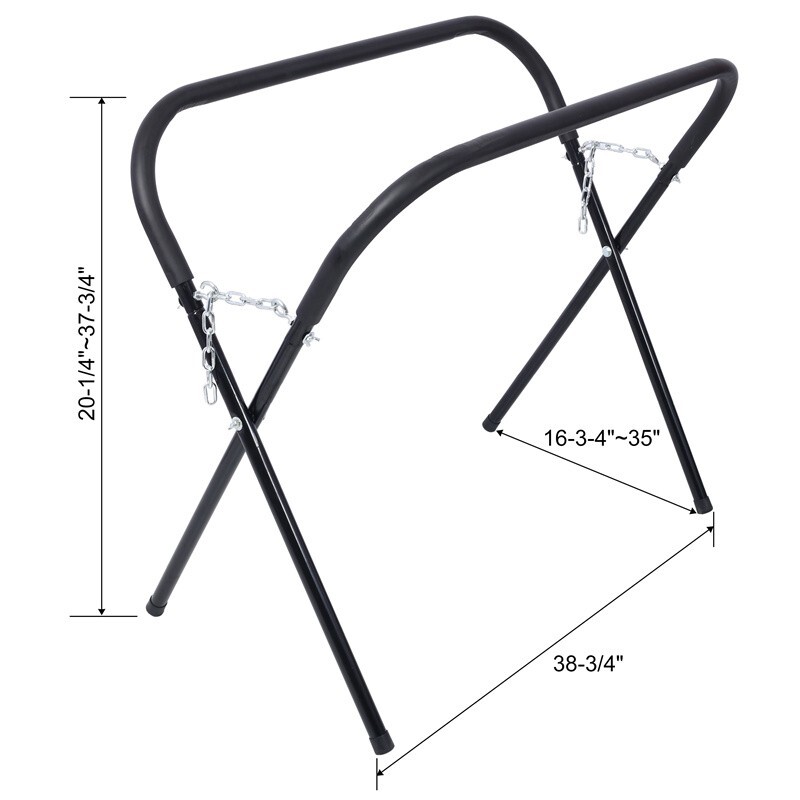 Heavy Duty Portable Folding Work Stand Foldable Work Table - 750 Pound Capacity