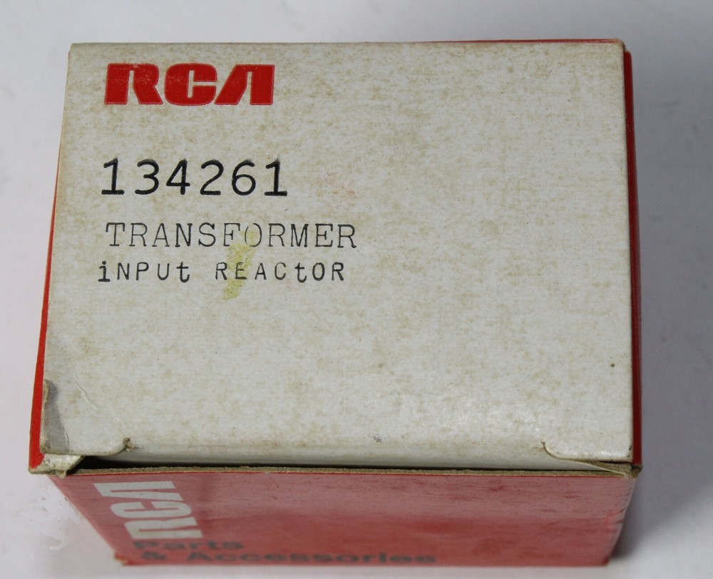 RCA 134261 TRANSFORMER INPUT REACTOR