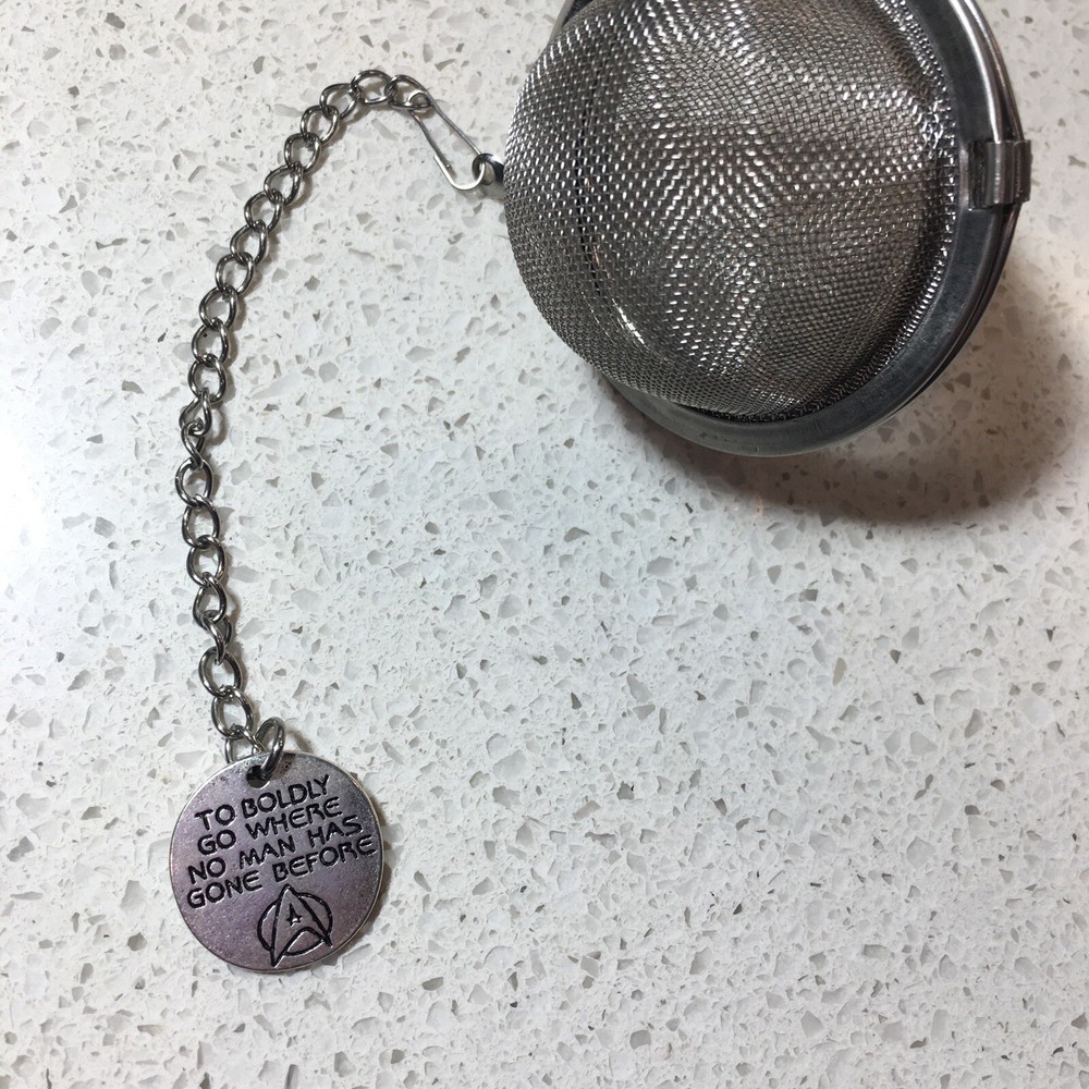 Boldly Go Charm Tea Infuser