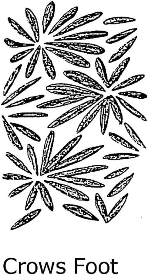 ToolPro Foam Texture Roller Cover (Crow's Foot) Black