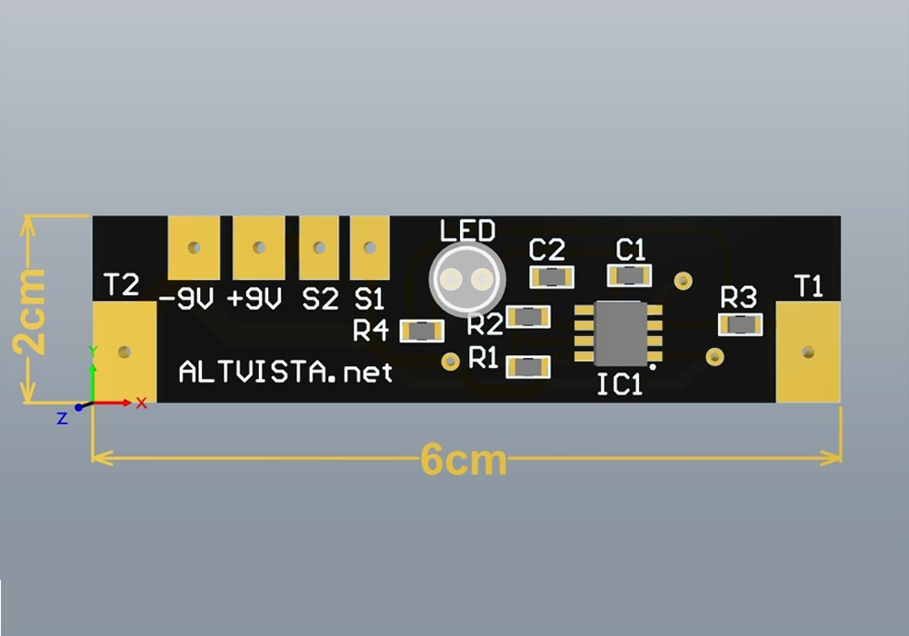 Hulda Clark Zapper, PCB board 30kHz