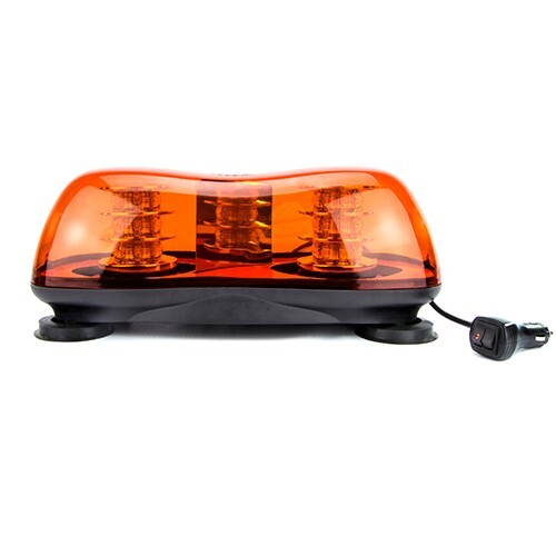 LED Amber Magnetic Warning Beacon/Bar