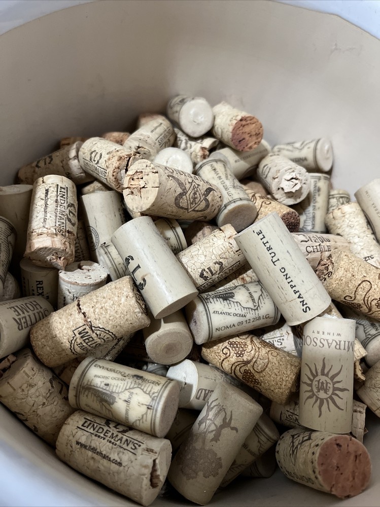 Used Wine Corks 185 Mixed Lot