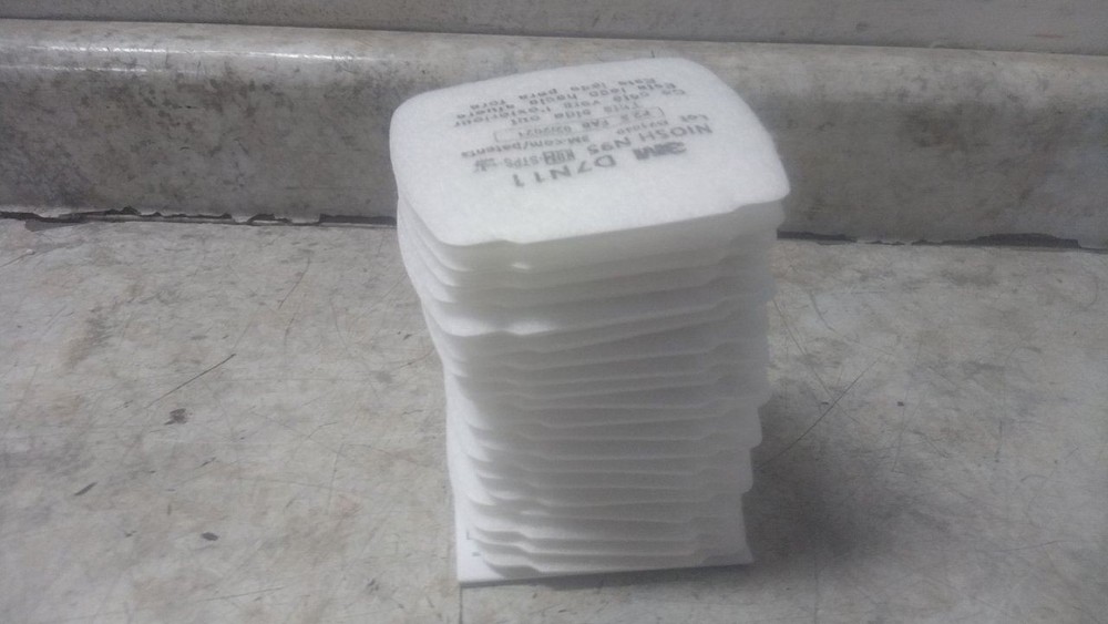 3M D7N11 200 Pk White N95 Filter