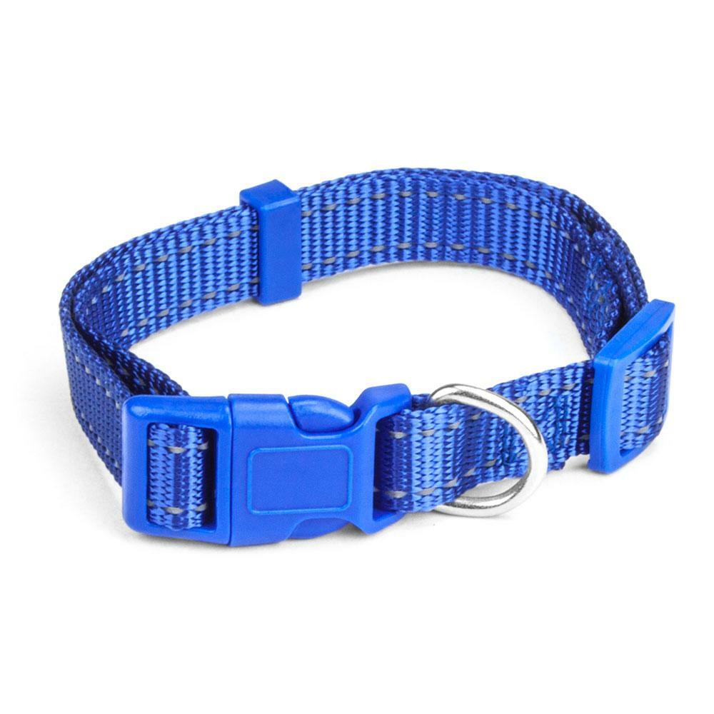 Small Blue Adjustable Reflective Collar Aclr-003