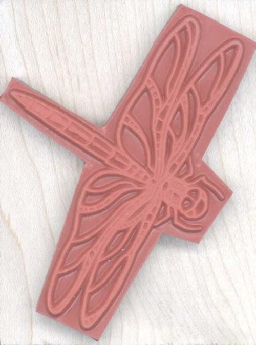 Dragonfly Rubber Stamp