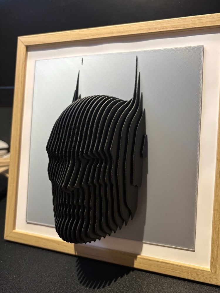 Batman layered sculpture