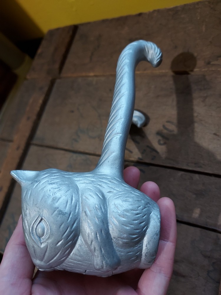 Nut Cracker Squirrel Quirky Cast Aluminum