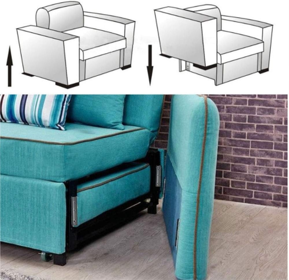 6 Pair Concealed Headboard Panel Wall Fixing Brackets, Interlocking Wall Hangers