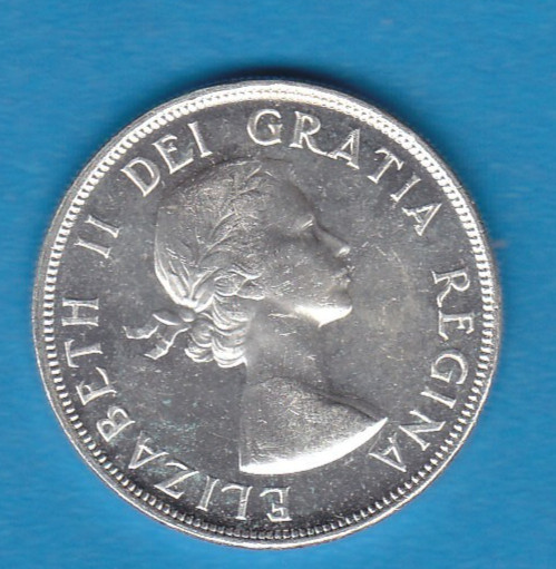 1953 Canada Dollar Uncirculated Silver Coin