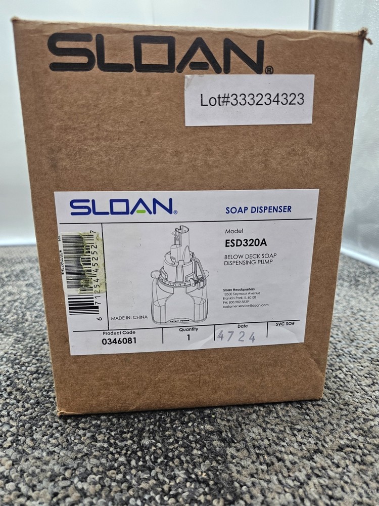 Sloan ESD320A Below Deck Soap Dispensing Pump