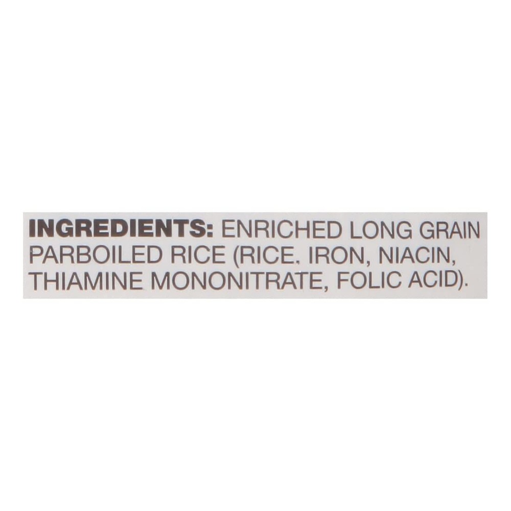 Zatarains Enriched Parboiled Long Grain Rice 10 lbs