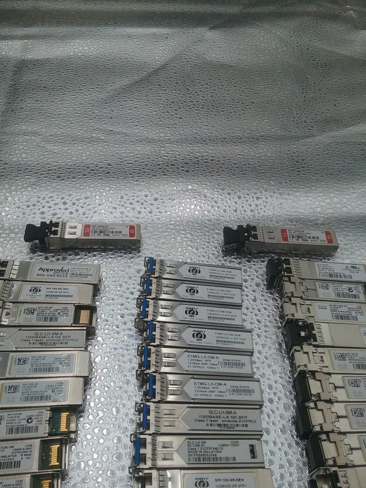 Lot of 50 Assorted Mixed Brand Transceiver Module