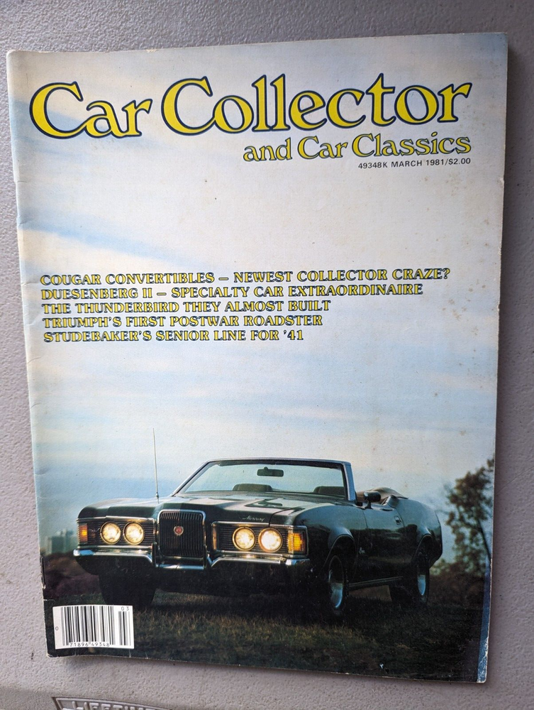 1941 Studebaker Article Commander & President Car Collector Magazine