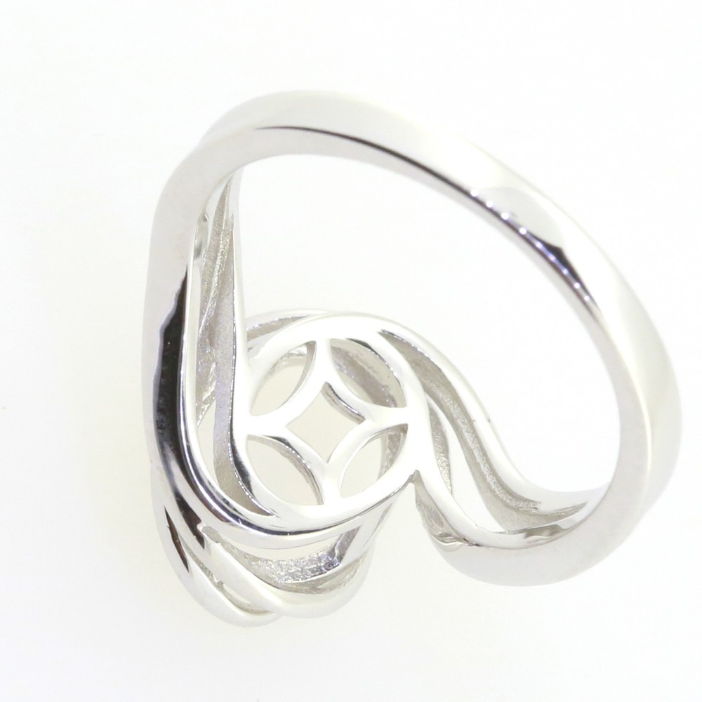 Sterling Silver Semi Mount Ring Setting Oval OV 11x9mm