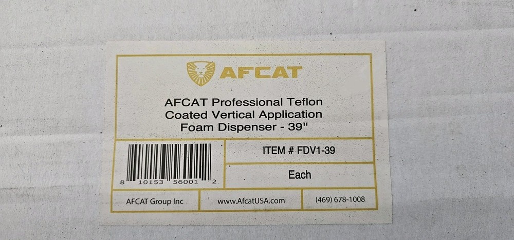 39" Afcat Vertical Foam Dispenser