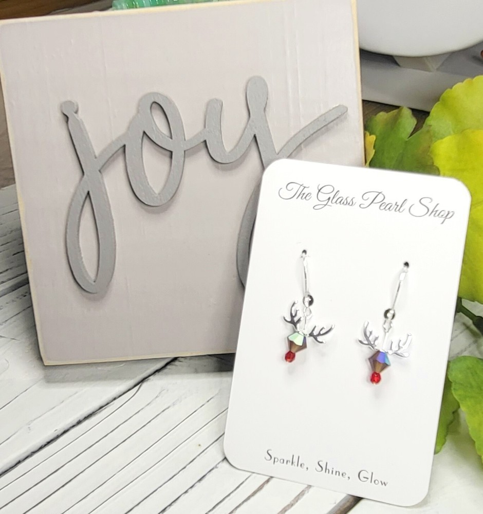 2022 Edition Rudolph Silver Earrings