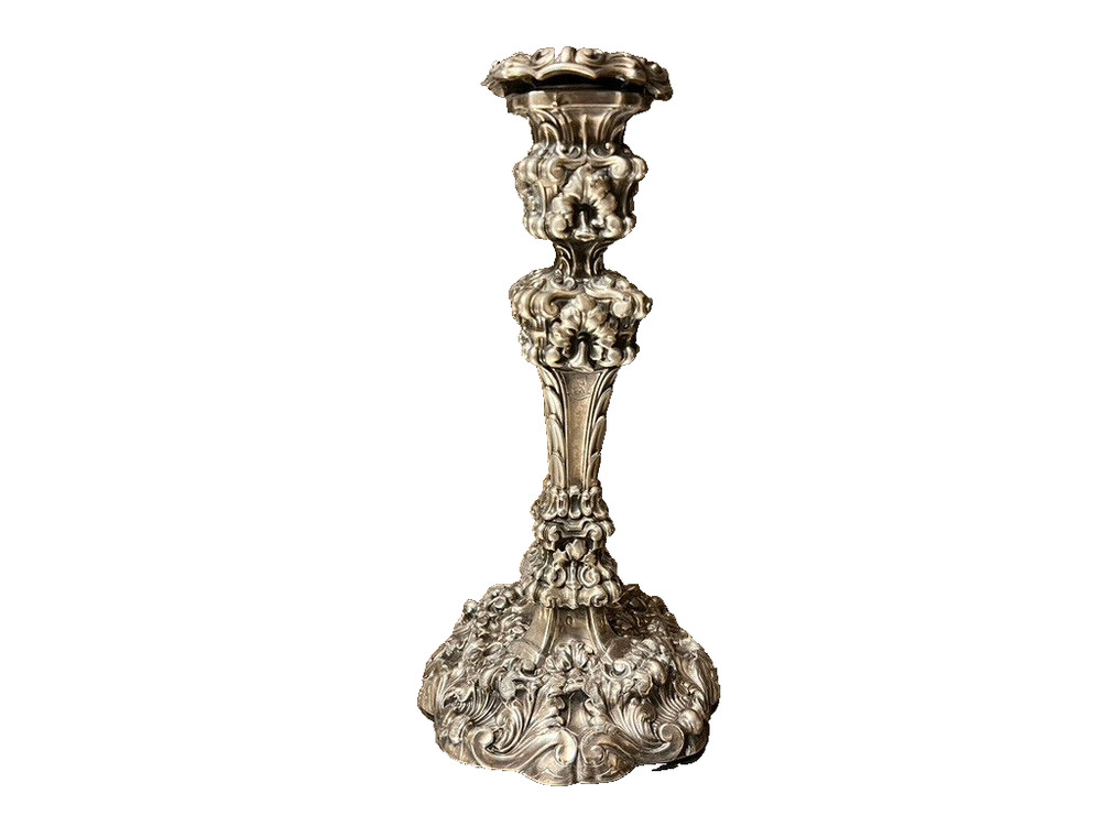 silver candelabra