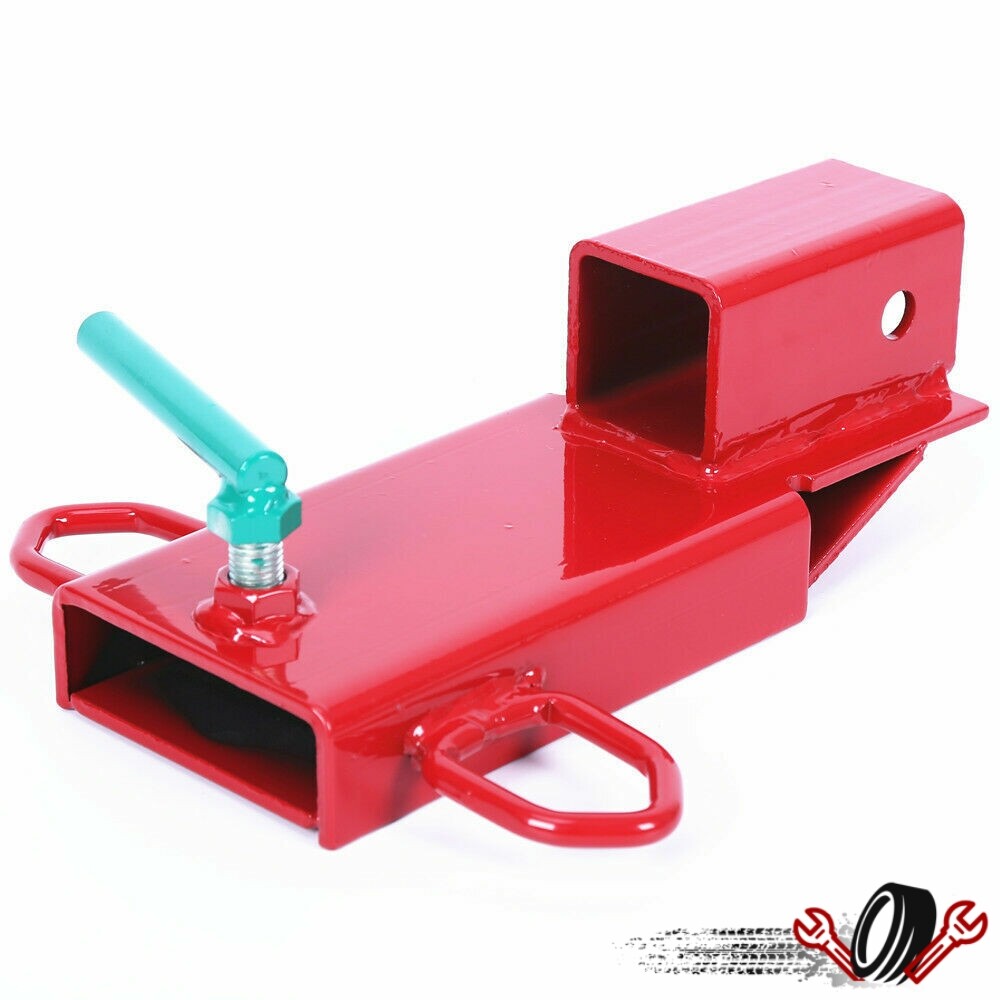 Clamp On Forklift Trailer Hitch 2" Receiver Attachment Fork Towing Adapter