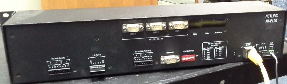 AMX NetLinx NI-2100 Integrated Rack Mount Management Controller
