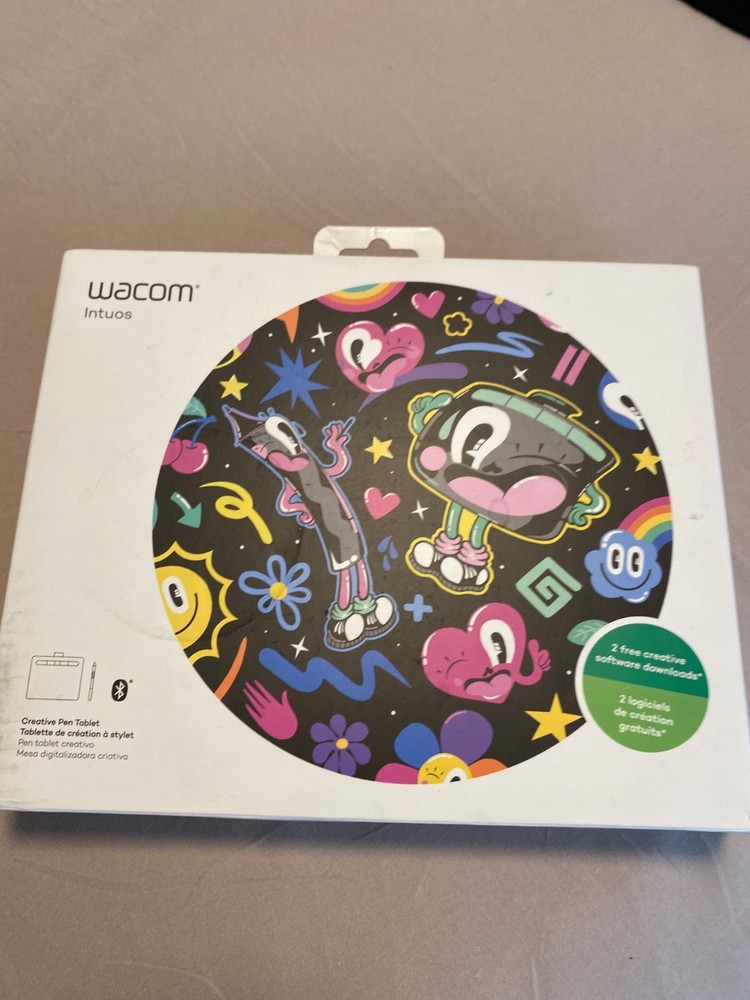 Wacom Intuos Graphics Tablet CTL4100WLE0 CTL-4100WL/E0-AX USB Bluetooth