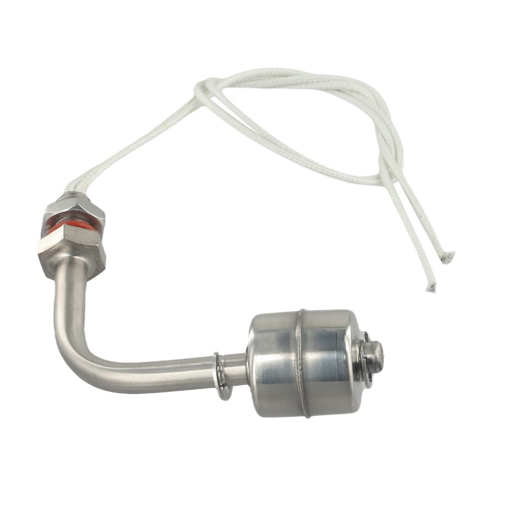 Liquid Water Level Right Angle Horizontal Float Switch Stainless Steel Pool
