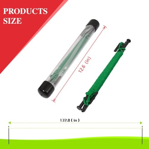 Golf Putting Training Aid, Putting String Line for Guide, Golf Putting Red