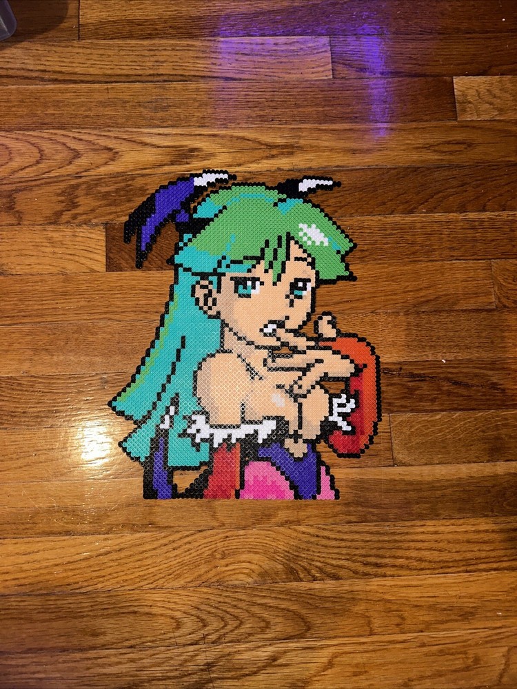 Morrigan Aensland Darkstalkers Marvel Vs Capcom Perler Beads