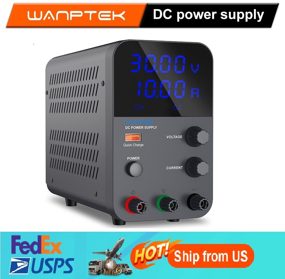30V 10A Laboratory adjustable DC power supply Variable LCD display precision