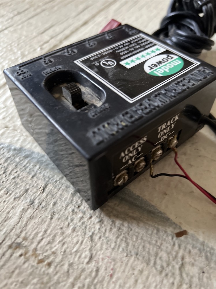 Vintage Hobby Model Power Analog Controller / Transformer Power Pack RL-1250