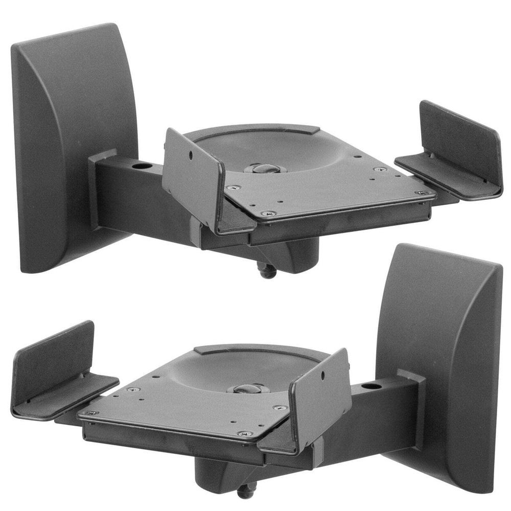 Speaker Wall Mounts w/ Sliding Clamps (pair)