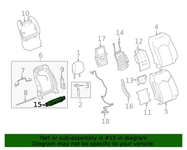 Genuine GM Actuator 20835997